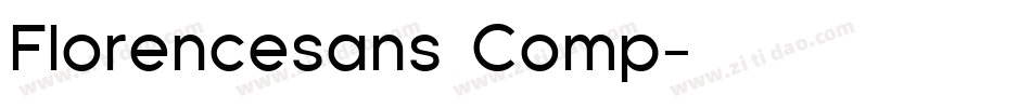 Florencesans Comp字体转换